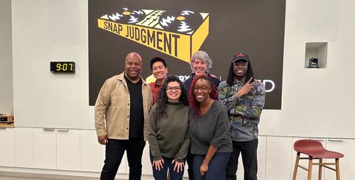 The team at Snap Judgement at KQED